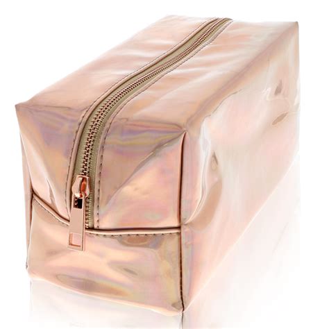 Rose Gold Travel Makeup Case 